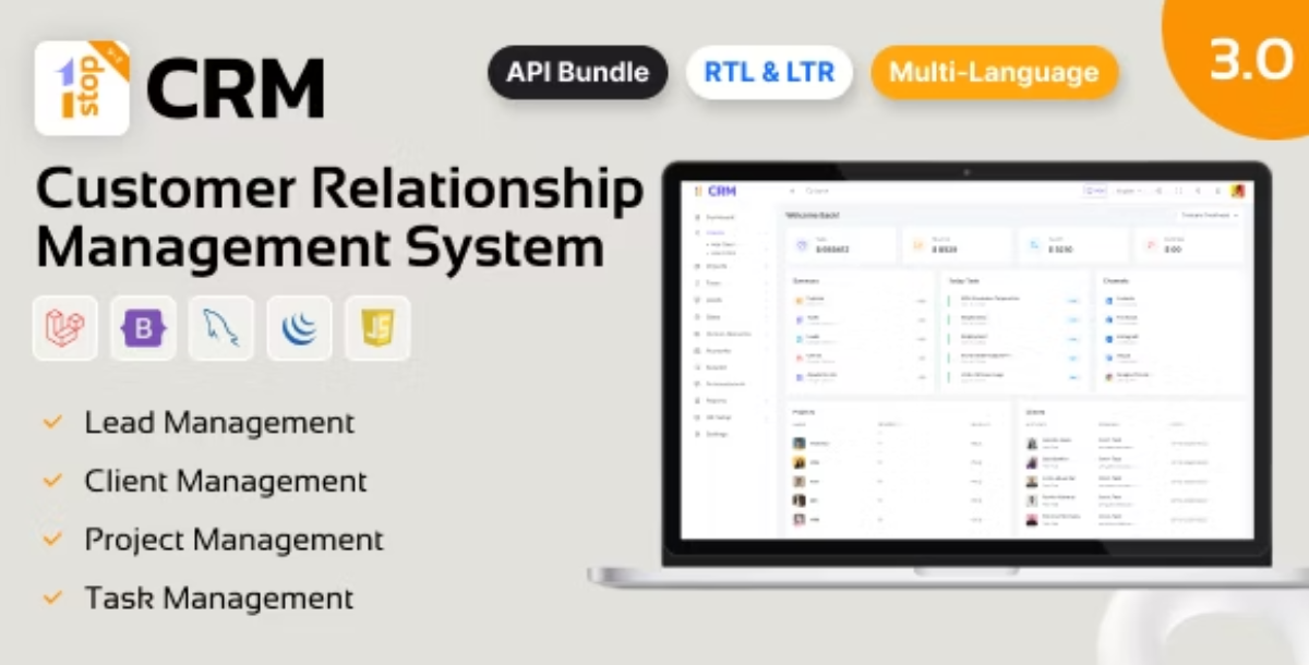 Onest CRM - Customer Relation Management System