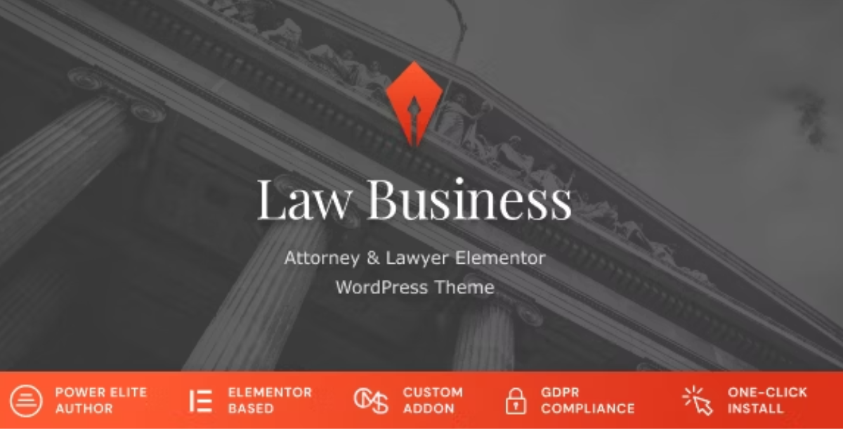 LawBusiness - Attorney & Lawyer WordPress Theme