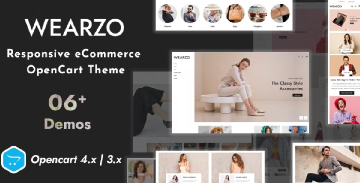 Wearzo - Responsive OpenCart Template